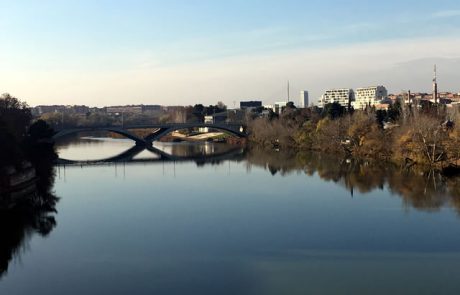 PZL - Río Ebro y Puente Santiago