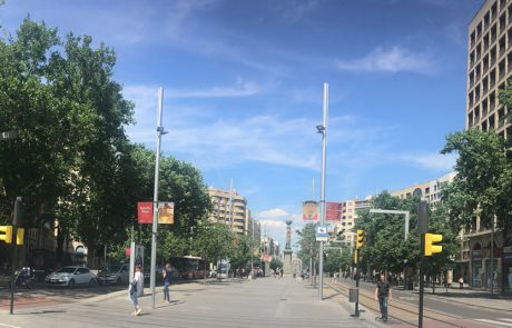 Plaza Aragón - panorámica
